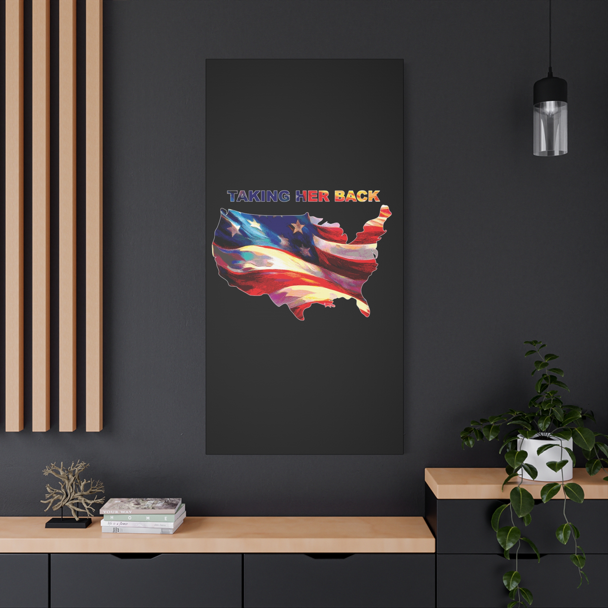 Canvas Print - 'Keep America Alive' Patriotic Home Decor - Image 188