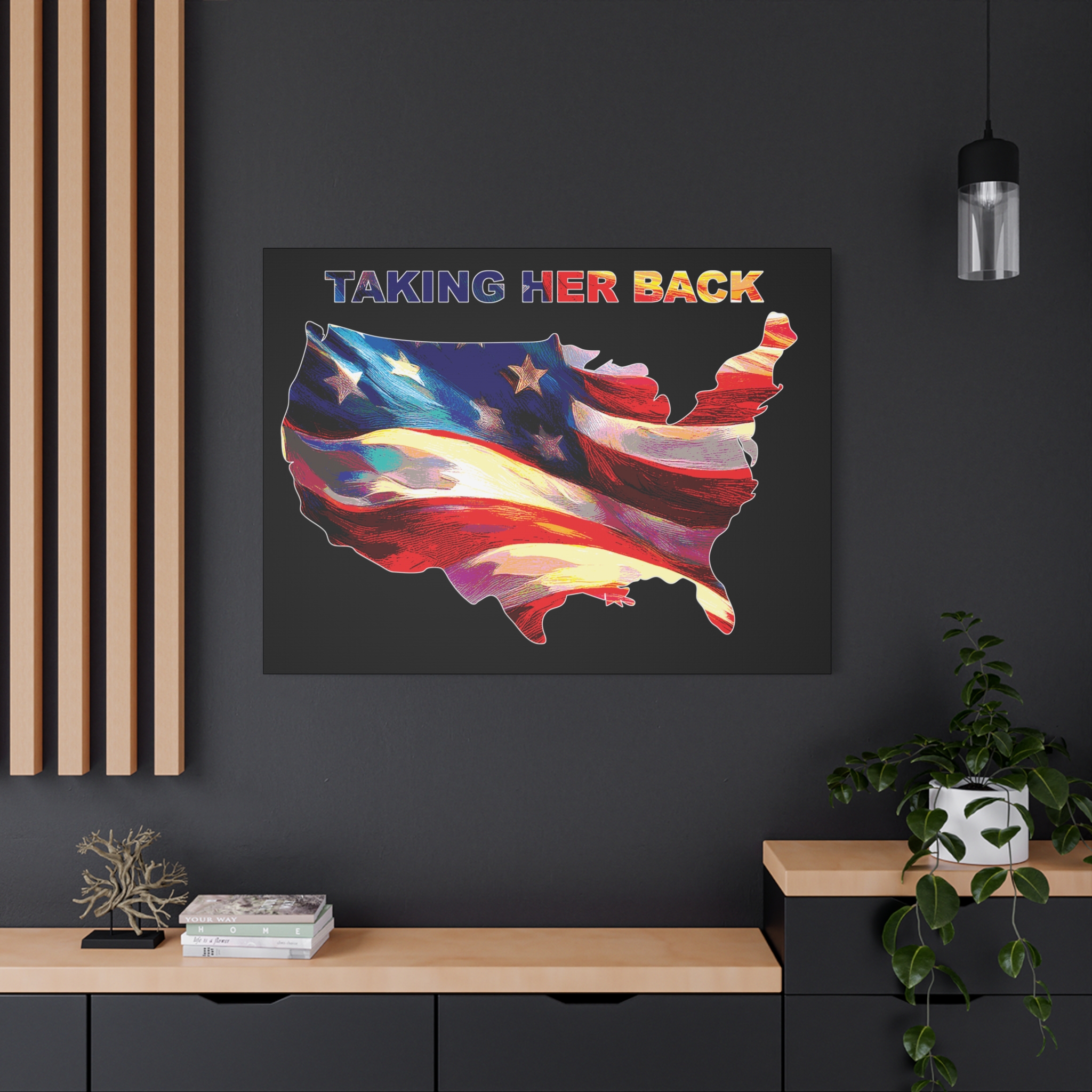 Canvas Print - 'Keep America Alive' Patriotic Home Decor - Image 88