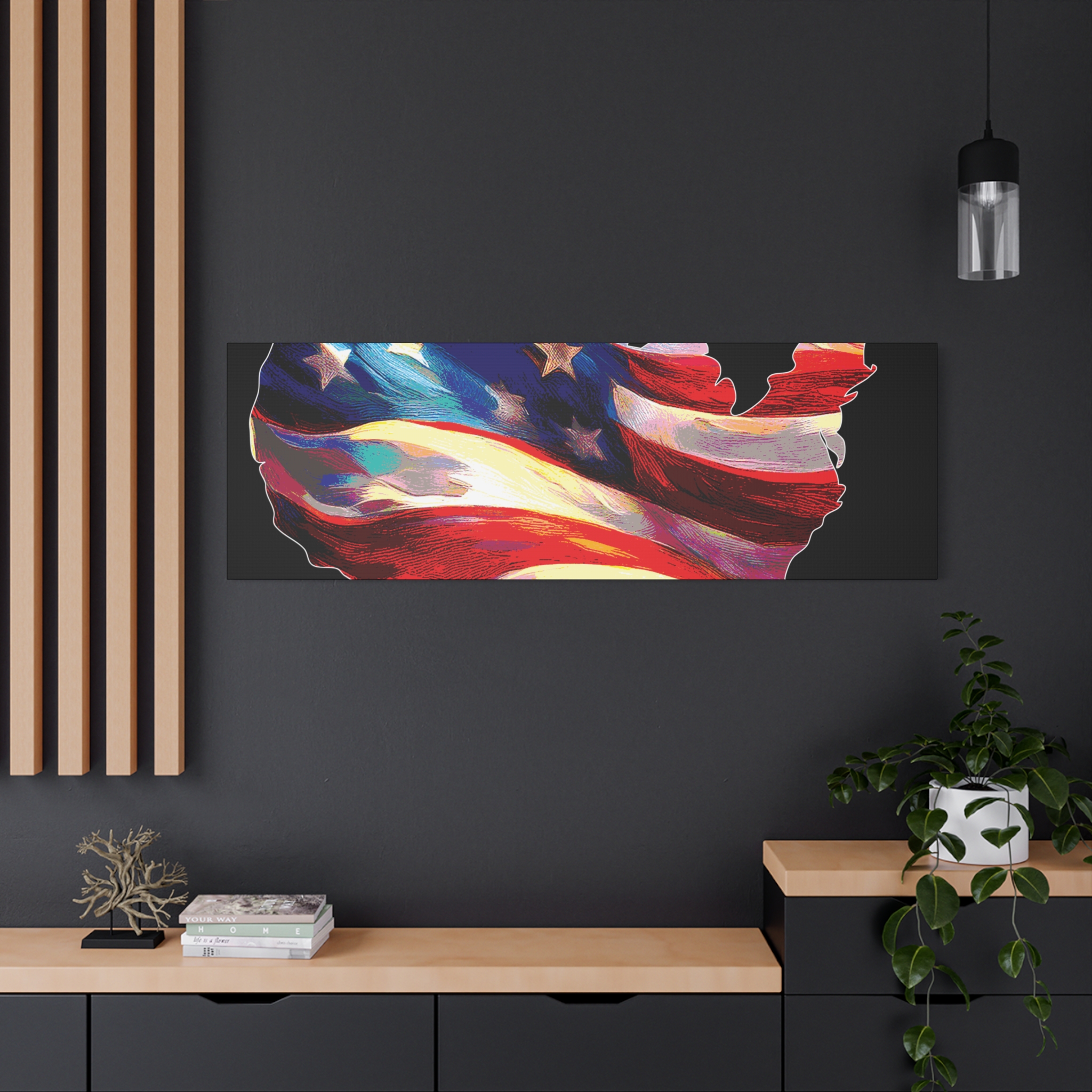 Canvas Print - 'Keep America Alive' Patriotic Home Decor - Image 92