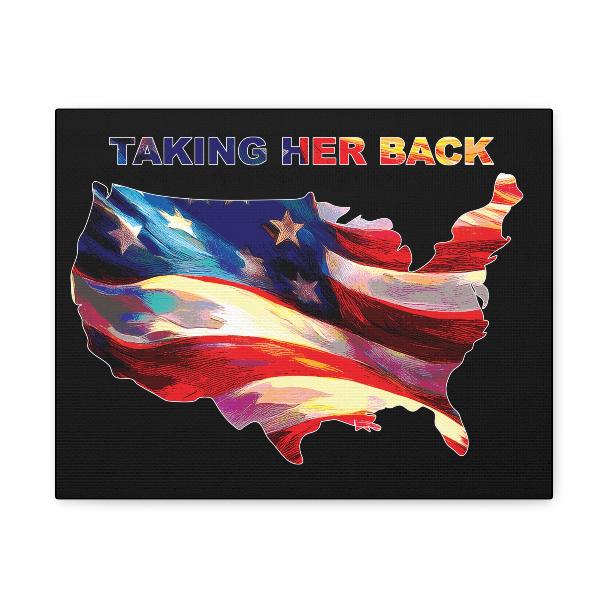 Canvas Print - 'Keep America Alive' Patriotic Home Decor - Image 9