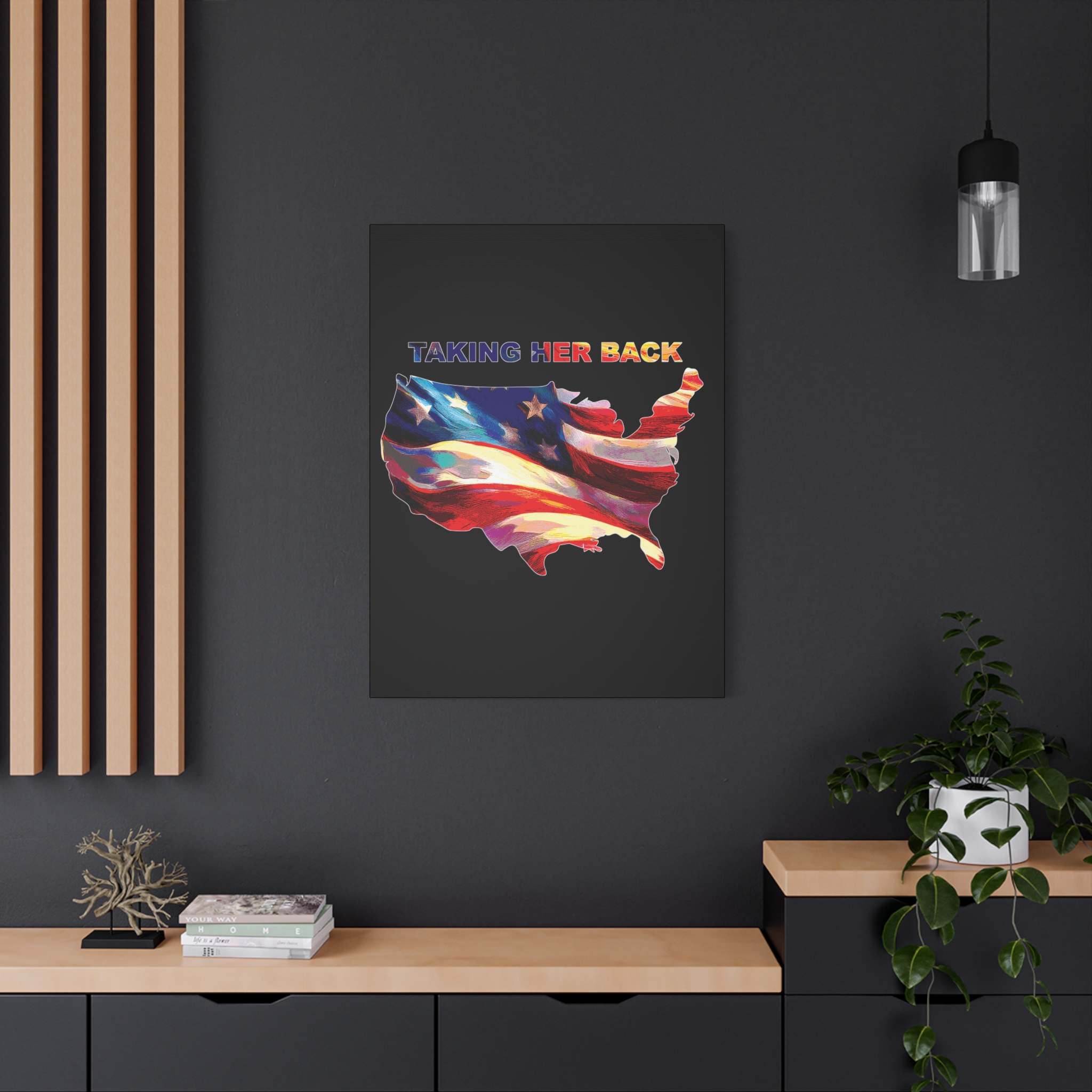 Canvas Print - 'Keep America Alive' Patriotic Home Decor - Image 184