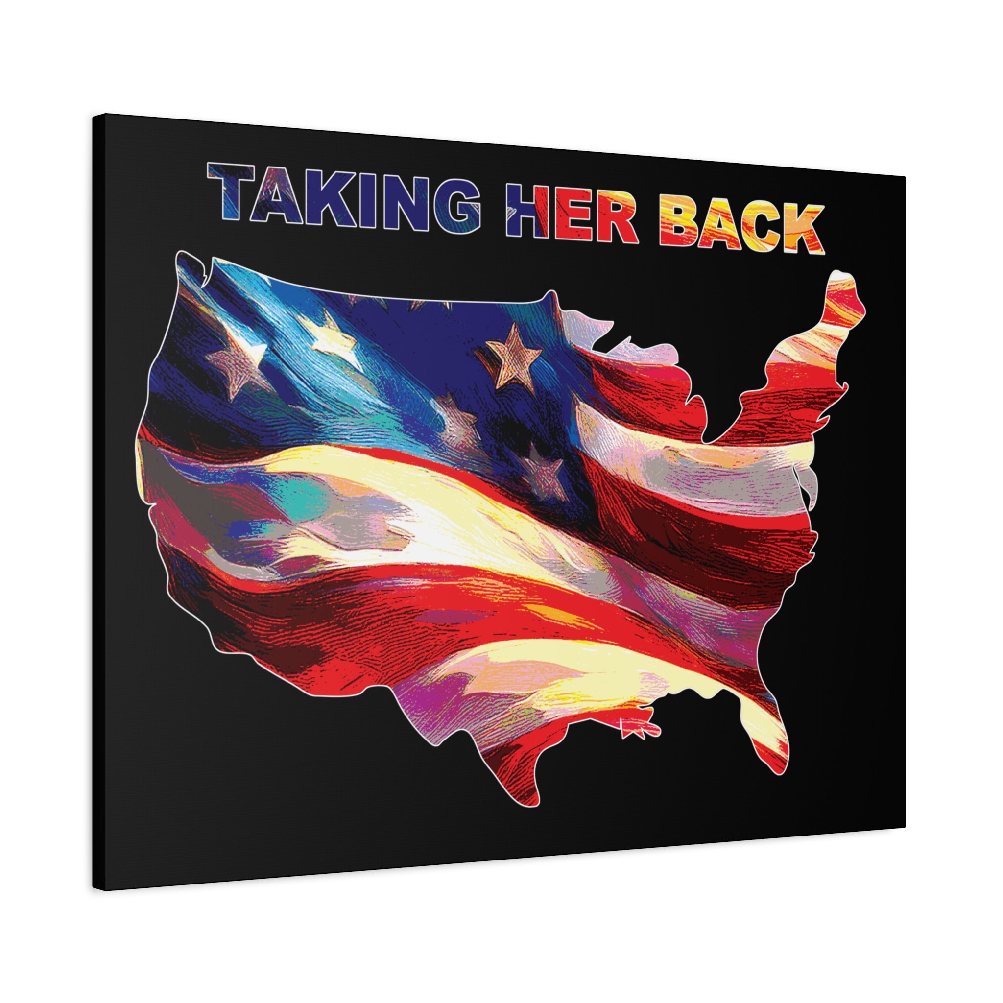 Canvas Print - 'Keep America Alive' Patriotic Home Decor - Image 70