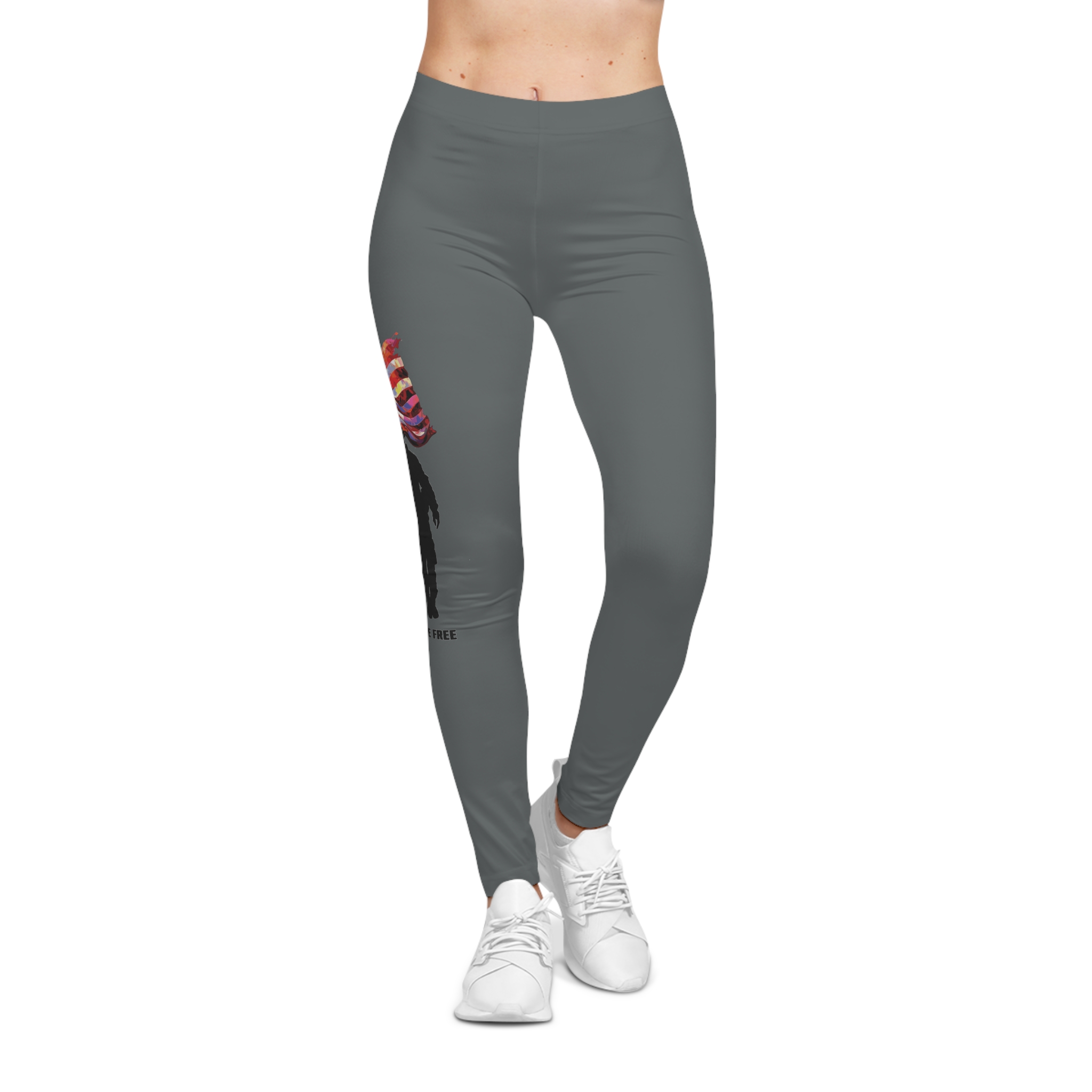 Why We Are Free Patriotic Leggings - Image 4