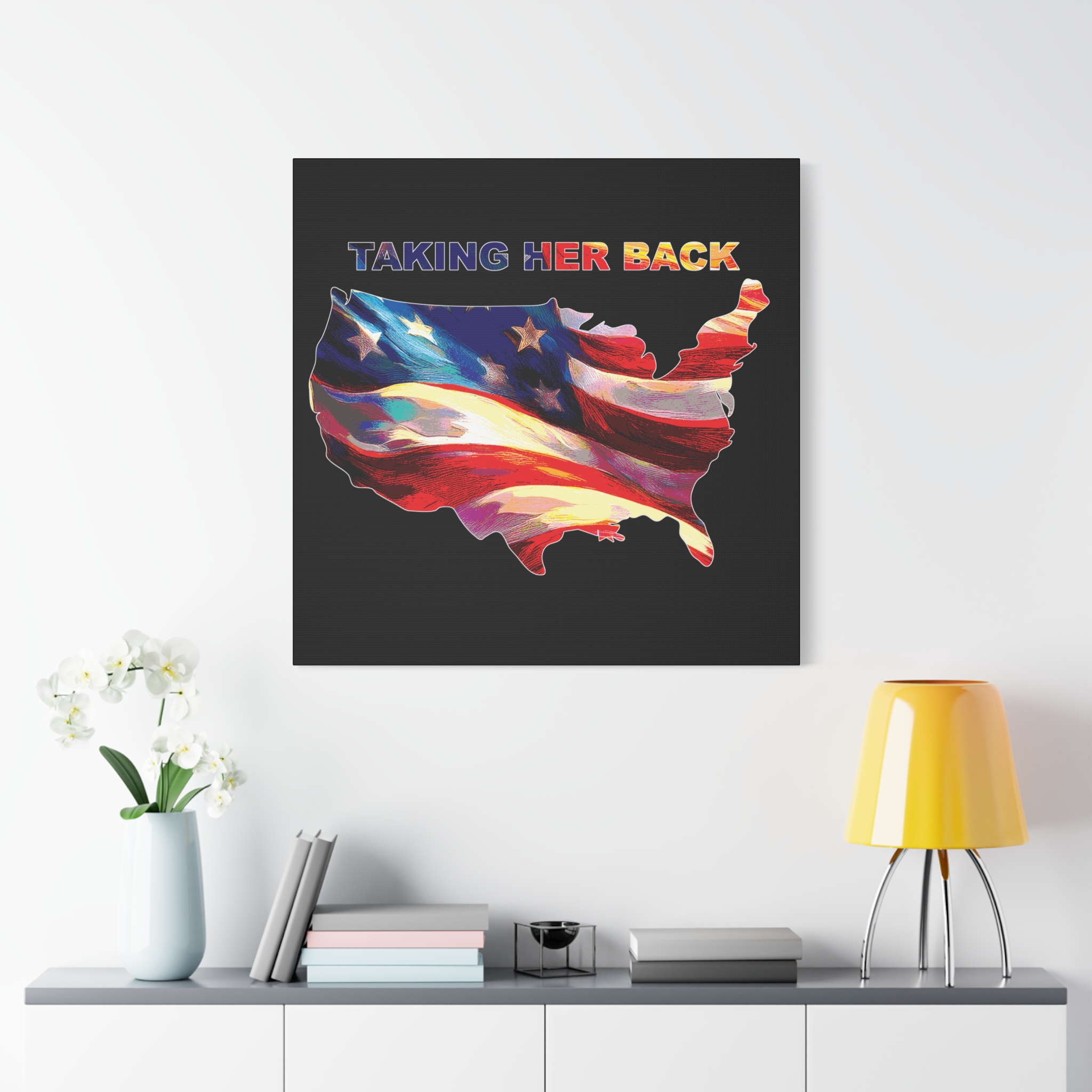 Canvas Print - 'Keep America Alive' Patriotic Home Decor - Image 239