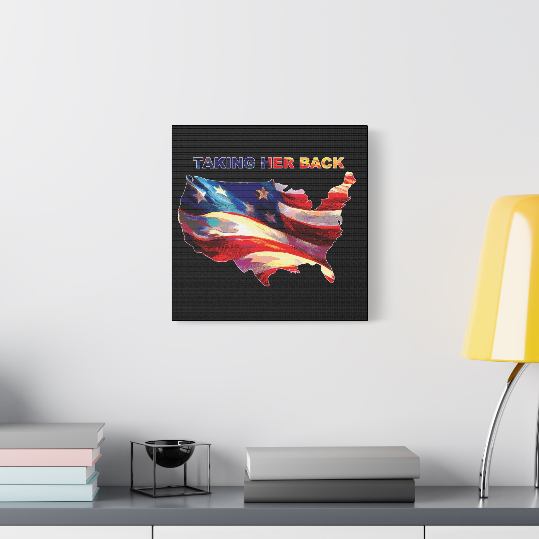 Canvas Print - 'Keep America Alive' Patriotic Home Decor - Image 215