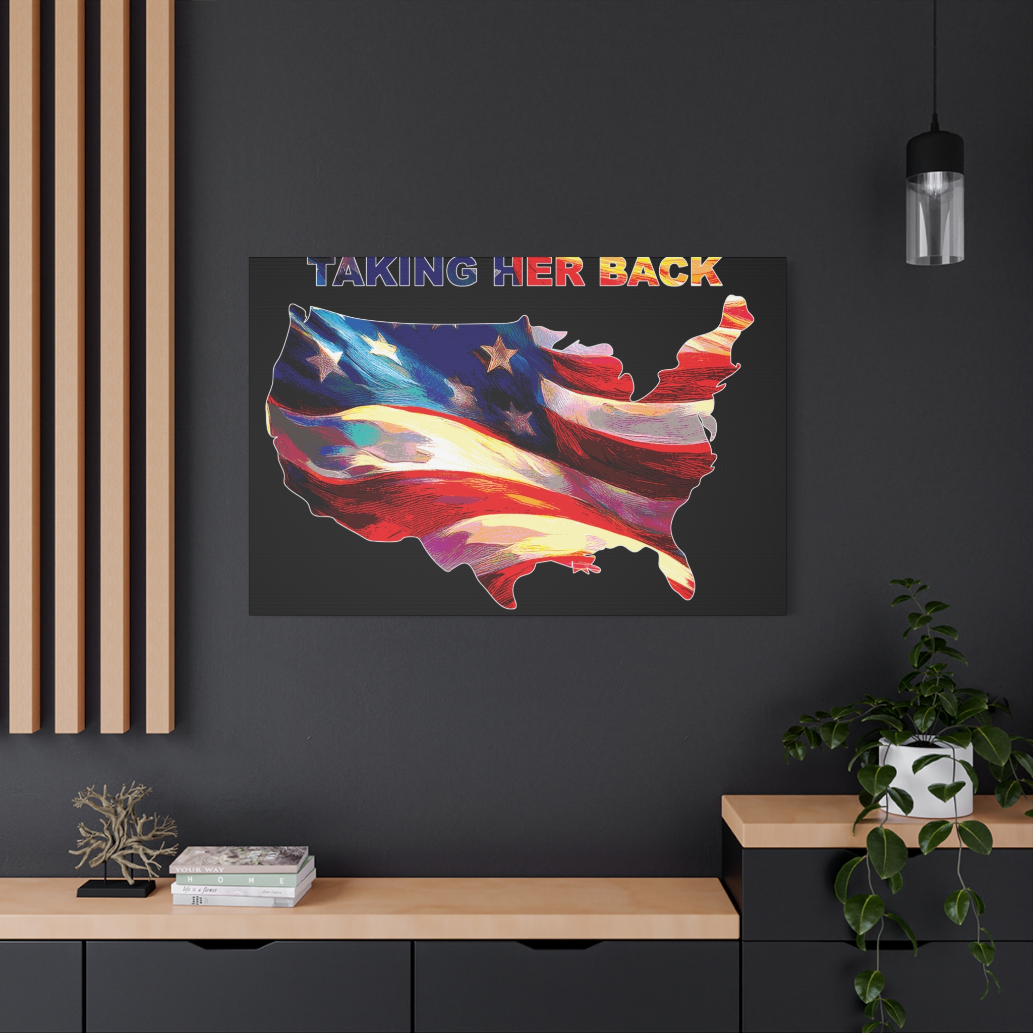 Canvas Print - 'Keep America Alive' Patriotic Home Decor - Image 84