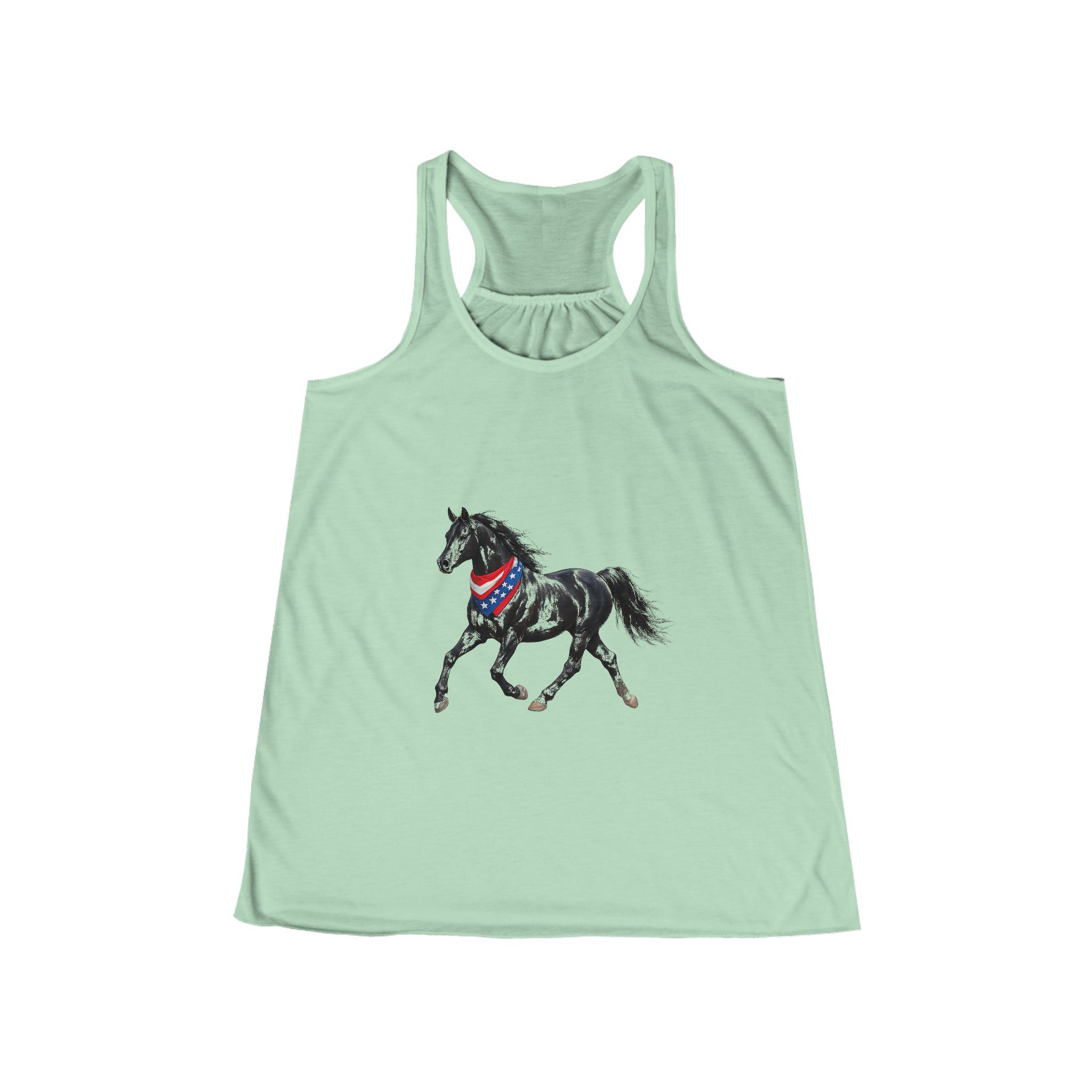 Women's Flowy Racerback Tank - Image 5